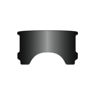 National Cycle 77-93 Harley-Davidson FLHS Heritage Replacement Window-Black