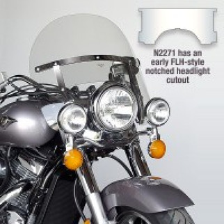National Cycle 60-84 Harley-Davidson FL Glide/Electric Glide Sport Chopped Heavy Duty Windshield