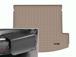 WeatherTech 2024 Hyundai Santa Fe Cargo Liner w/ Bumper Protector - Tan