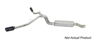 Gibson 19-23 Chevrolet Silverado/GMC Sierra 1500 4.3L-5.3L Crew Cab Black Elite Cat-Back Exhaust