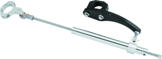 Twin Power 09-13 FLH FLT Models Satin Finish Steering Damper Kit
