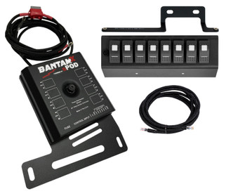 sPOD 09-18 Jeep Wrangler JK BantamX w/Blue LED Switch Panel