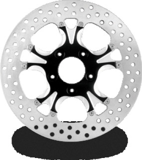 Performance Machine Disc/Carr 11.8 Gatlin Rear - Contrast Cut Platinum