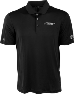 Rst Polo Black/white Md