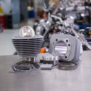 S&S Cycle 86-21 Sportster Models High Compression 1250cc Conversion Kit - Silver