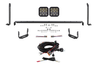 Diode Dynamics 14-23 Toyota 4Runner SS5 Stealth Grille LED 2-Pod Kit Sport - White Driving