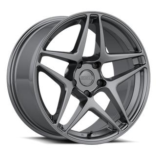 Kansei K15G Astro 19x9.5in / 5x112 BP / 22mm Offset / 66.6mm Bore - Gunmetal Wheel