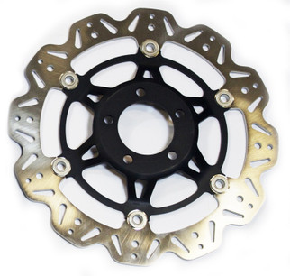 EBC 92-93 Suzuki GSX-R 600 Front Left/Right Vee Floating Black Rotor