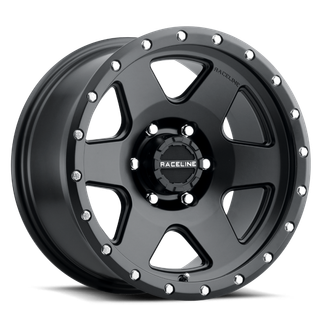 Raceline 946B Boost 18x8in / 6x120 BP / 35mm Offset / 67.1mm Bore - Satin Black Wheel