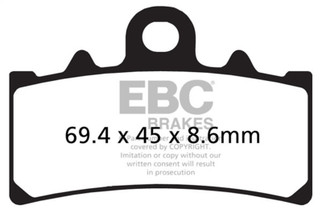EBC 21-23 BMW CE04 Electric Front Left/Right Sintered HH/R Brake Pads