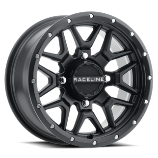 Raceline A94B Krank 14x7in / 4x137 BP / 10mm Offset / 110.18mm Bore - Satin Black Wheel