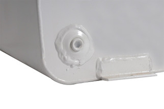 Dee Zee Universal Tanks - Long Rectangle White Steel
