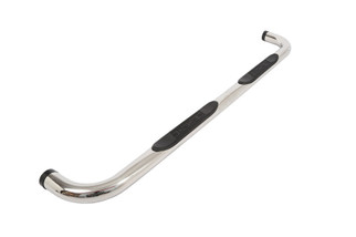 Dee Zee 99-16 Ford SuperDuty Tubes - 3In Round Stainless Polished SuperCab