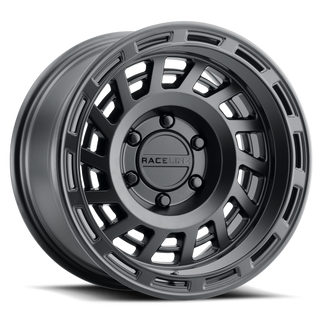 Raceline 957B Halo 17x8.5in / 6x135 BP / 0mm Offset / 87.1mm Bore - Satin Black Wheel