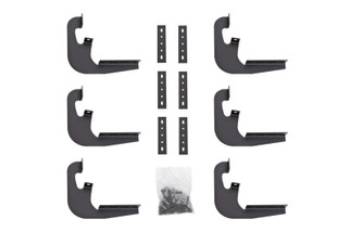 Dee Zee 19-23 Chevrolet Silverado Running Board Rough Step Bracket Kit