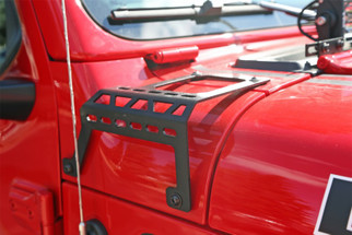 Dee Zee 18-23 Jeep JL Jeep Cowl Light Bracket