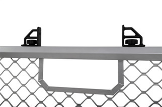 Dee Zee 17-23 Ford SuperDuty Cargo Management Cab Rack - Silver Mesh