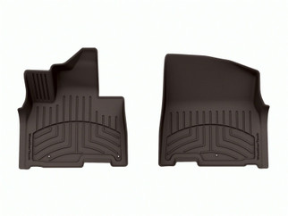 WeatherTech 22-24 Kia Carnival (7 & 8 Passenger) Front FloorLiner HP - Cocoa