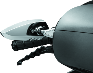 Kuryakyn Fairing Mount Scythe Mirror Chrome