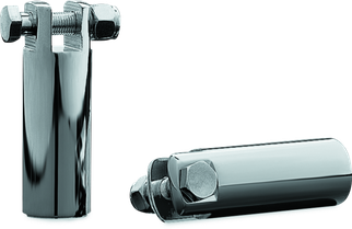 Kuryakyn 3 1/2in Extended Peg Mount With 3/8in-16 Mount Bolts Chrome