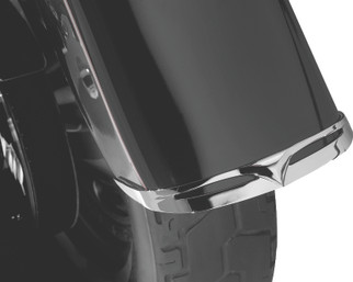 Kuryakyn Fender Tip Front Leading Edge 90-17 Fat Boy Models Chrome