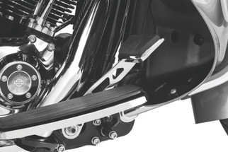 Kuryakyn Girder Extended Brake Pedal 14 and Up With Fairing Lowers Chrome