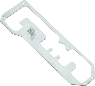 DragonFire Racing 19-25 Honda Talon Shifter Plate  - Stainless Steel