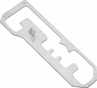 DragonFire Racing 19-25 Honda Talon Shifter Plate  - Stainless Steel