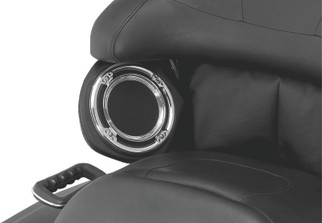 Kuryakyn Rear Speaker Accents For Harley-Davidson Chrome