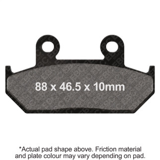 EBC 1990 Honda CB 125 TT Front Left/Right Sintered HH Brake Pads