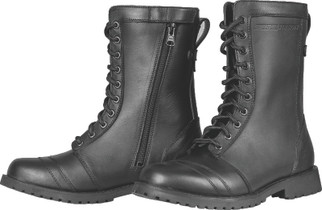 Speed and Strength Fast Times Leather Boots Black Womens Size - 6