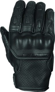 Speed and Strength Twist of Fate Leather Gloves Black - Medium