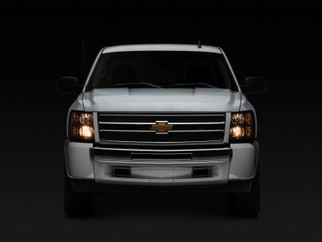 Raxiom 07-13 Chevrolet Silverado 1500 Euro Headlights- Black Housing (Clear Lens)