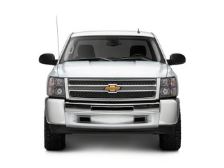 Raxiom 07-13 Chevrolet Silverado 1500 Euro Headlights- Black Housing (Clear Lens)