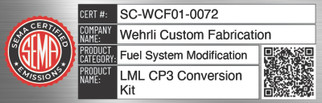 Wehrli 11-16 Chevrolet 6.6L LML Duramax CP3 Conversion Kit