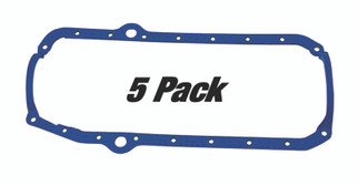 Moroso Pre-1985 Small Block Chevrolet Oil Pan Gasket - One Piece - Reinforced Steel (5 Pack)