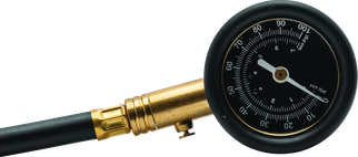 BikeMaster Dual Tire Gauge 100 PSI