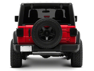 Raxiom 18-23 Jeep Wrangler JL Axial Series Carver LED Tail Lights- Black Housing (Smoked Lens)