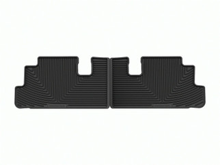 WeatherTech 22-23 Infiniti QX60 Rear Rubber Mats - Black