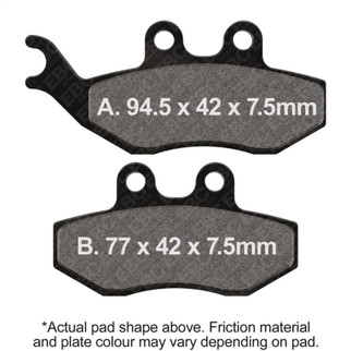 EBC 12-14 AJP PR3 200 Enduro Front Left FA-SFA-X Brake Pads