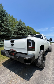 Fishbone Offroad 07-13 Chevy Silverado 1500 Rear Bumper - Black
