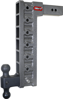 Gen-Y Mega Duty 2.5in Shank 18in Drop 3K TW 21K Hitch w/GH-061 Dual-Ball/GH-0101 Stabilizer Kit