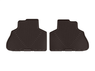 WeatherTech 2021+ BMW X5 45e Rear Rubber Mats - Cocoa