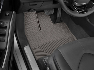 WeatherTech 2020-2022 Toyota Highlander Front Rubber Mats - Cocoa