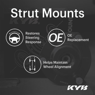 KYB Shocks & Struts Strut Mount Rear 19-20 Mazda 3