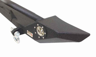 Fishbone Offroad 87-06 Jeep TJ/YJ Wrangler TJ/YJ Steel Front Bumper W/LEDs - Blk Textured Pawdercoat