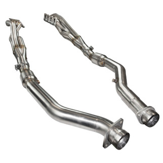 Kooks 12-20 Jeep Grand Cherokee SRT/Dodge Durango SRT 2in. SS Headers & H.O. Green Catted OEM Conn.
