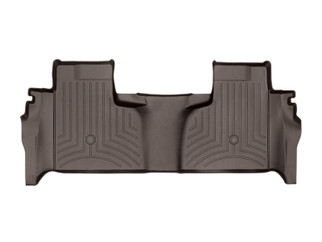 WeatherTech 2019+ Chevrolet Silverado 1500 Rear FloorLiner - Cocoa