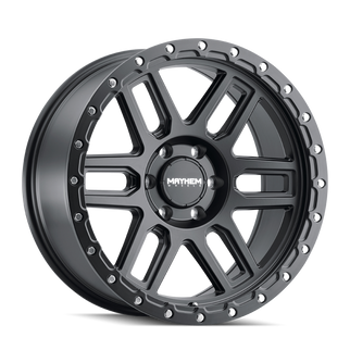 Mayhem 8304 Delta 20x9 / 5x127 BP / 0mm Offset / 78.1mm Hub Matte Black Wheel