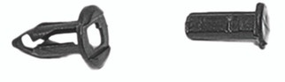 Plastic Rivet Fender Clips 10/pk